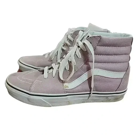 Vans Sk8-Hi Unisex  sneakers Lavender size Womens  9.5 - Picture 7 of 8